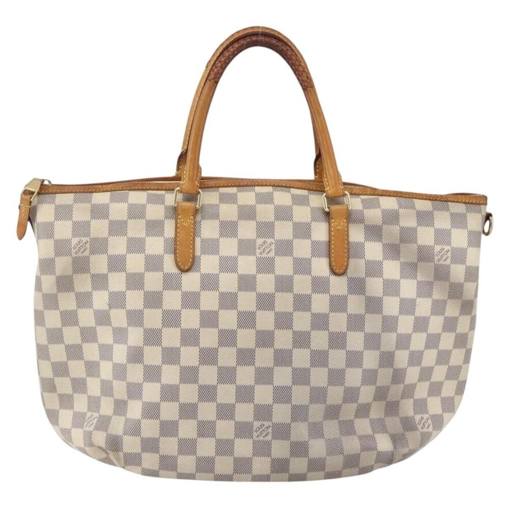 Louis Vuitton Damier Azur Riviera MM Handbag White